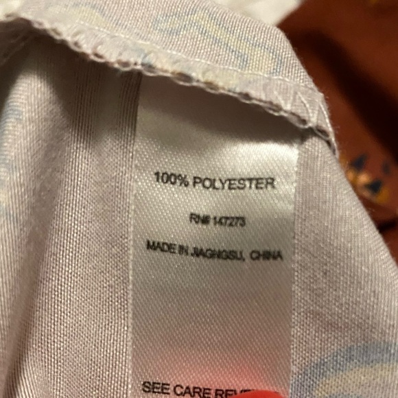 7am Women’s XL Rust Horse Print Button-Up Shirt Western Collard - Picture 5 of 7